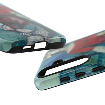 Tough Phone Case for iPhone, Samsung and Google Pixel - Chagall, The Angel and the Reader (1930)