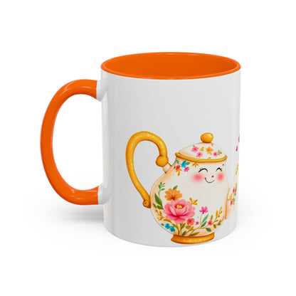 You're My Perfect Blend - Floral Accent Ceramic Mug (11oz, 15oz)