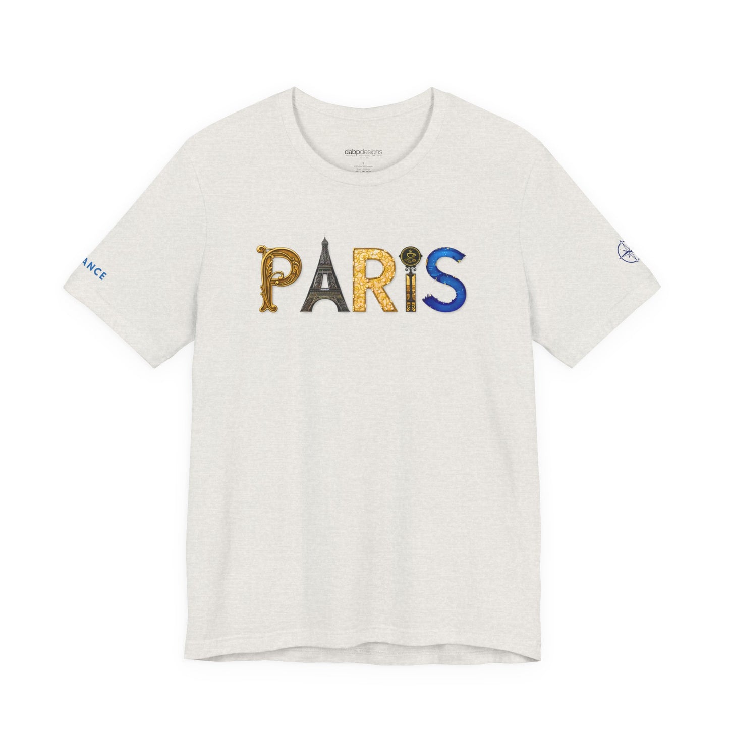 Paris Typography T-Shirt