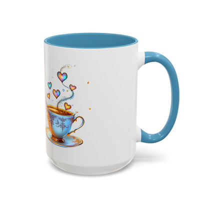 Sipping Love Potion No. 9 - Elegant Valentine Mug (11oz, 15oz)