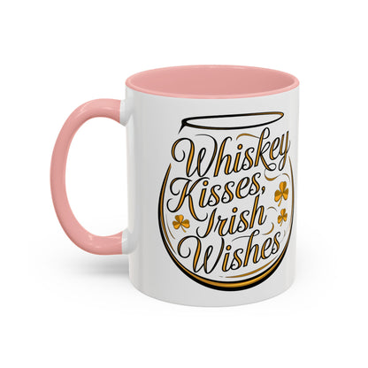 Whiskey Kisses, Irish Wishes – St. Patrick’s Day Mug (11oz, 15oz)