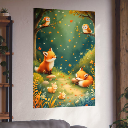 Autumn Forest Friends - Cozy Woodland Animals
