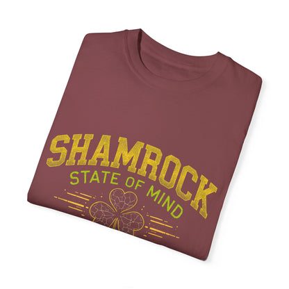 Comfort Colors 1717 Unisex Garment-Dyed T-shirt - Shamrock State of Mind St. Patrick’s Day Design