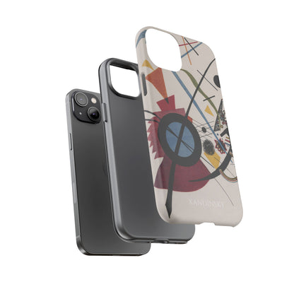 Tough Phone Case for iPhone, Samsung and Google Pixel - Kandinsky, Violett (1923)