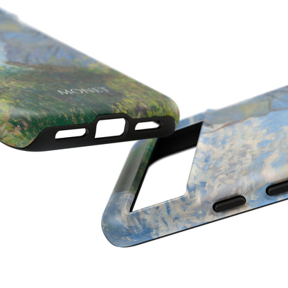Tough Phone Case for iPhone, Samsung and Google Pixel - Monet, Woman with a Parasol - Madame Monet and Her Son (1875)