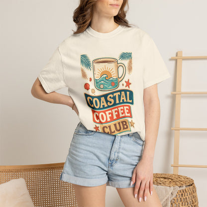 Coastal Coffee Club Retro Graphic Tee