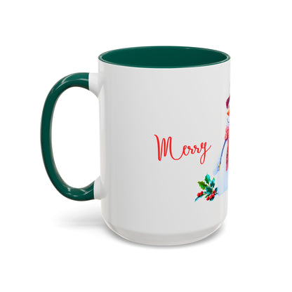 Merry Holidays Snowman Mug (v2)