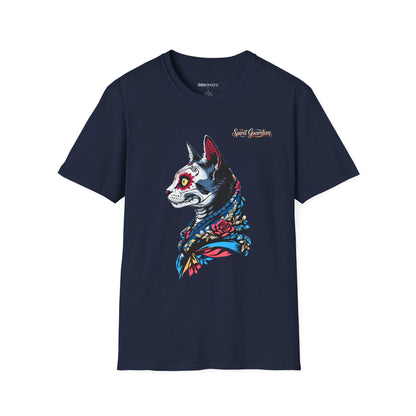 Calavera Cat Unisex Tee | Spirit Guardian Series Edition