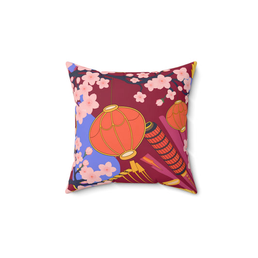 Chinese New Year Throw Pillow (v2)