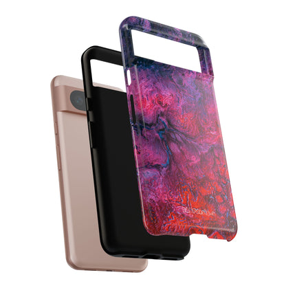 Tough Phone Cases for iPhone, Samsung and Google Pixel - DABPdesigns Acrylic Abstract Design (v1)