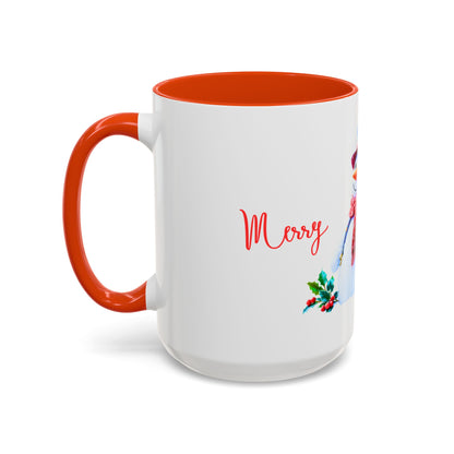Merry Holidays Snowman Mug (v2)