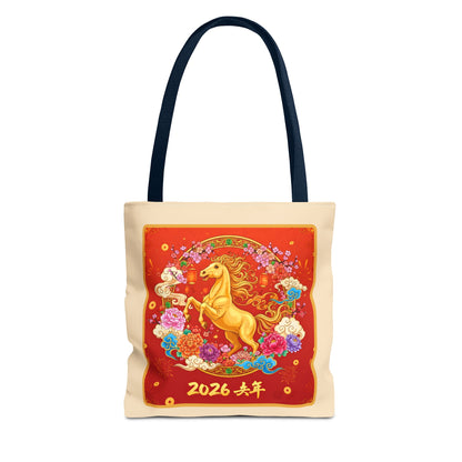 2026 Year of the Horse Lunar New Year Tote Bag (v1)