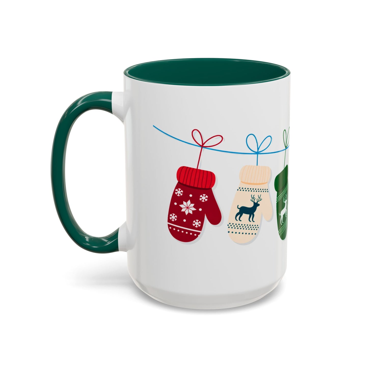 Winter Mittens Wraparound Mug