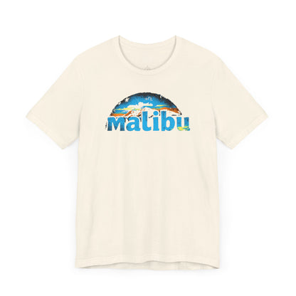Bella+Canvas · 3001 Unisex Jersey Short Sleeve Tee - Malibu Coastal Vibes (v3)
