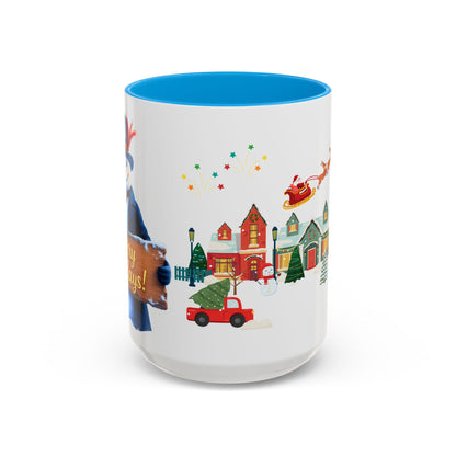 Merry Holidays Snowman Mug (v1)