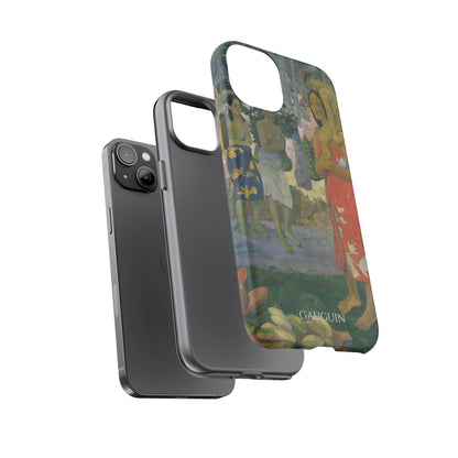 Tough Phone Case for iPhone, Samsung and Google Pixel - Gauguin, Ia Orana Maria (Hail Mary) (1891)