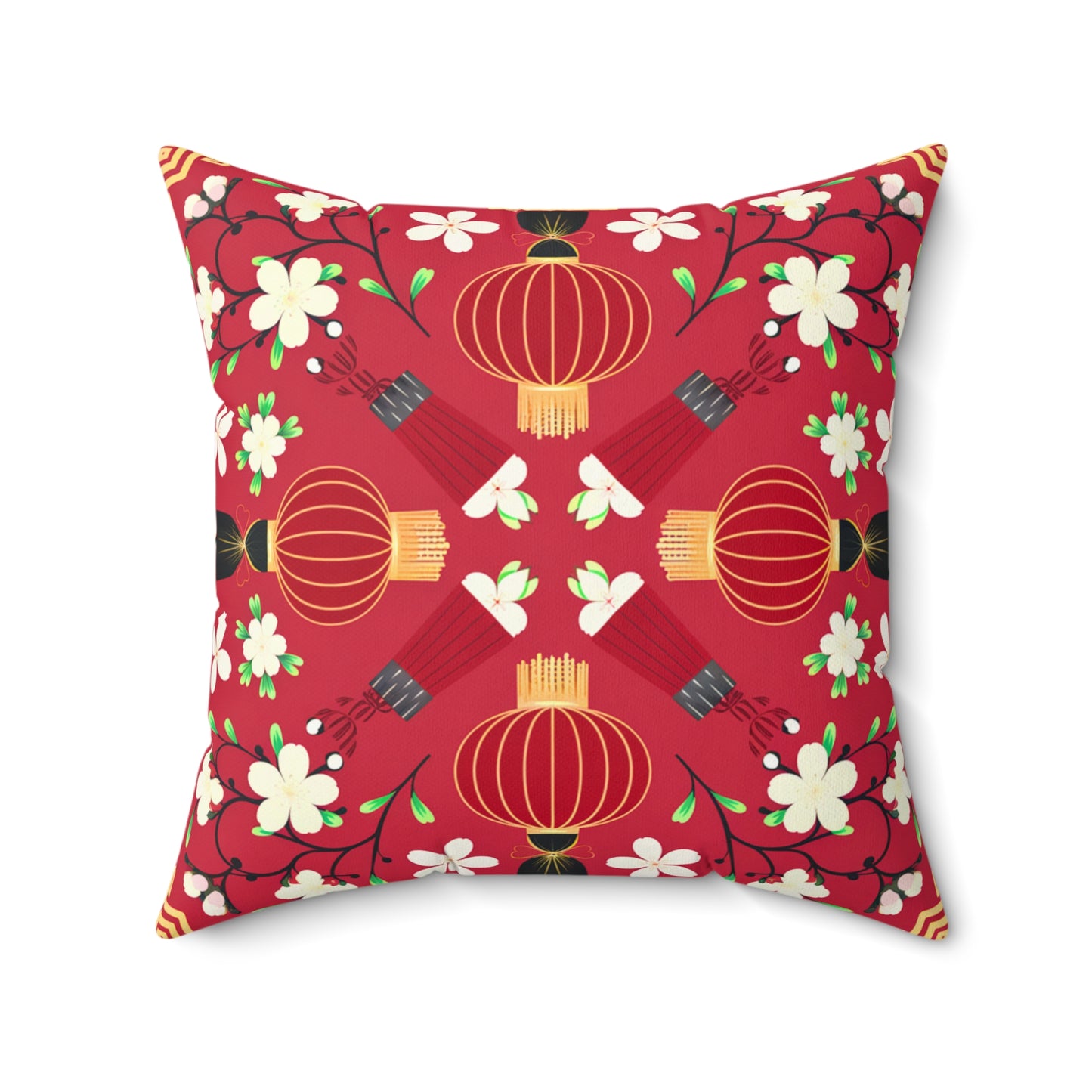 Chinese New Year Throw Pillow (v7)