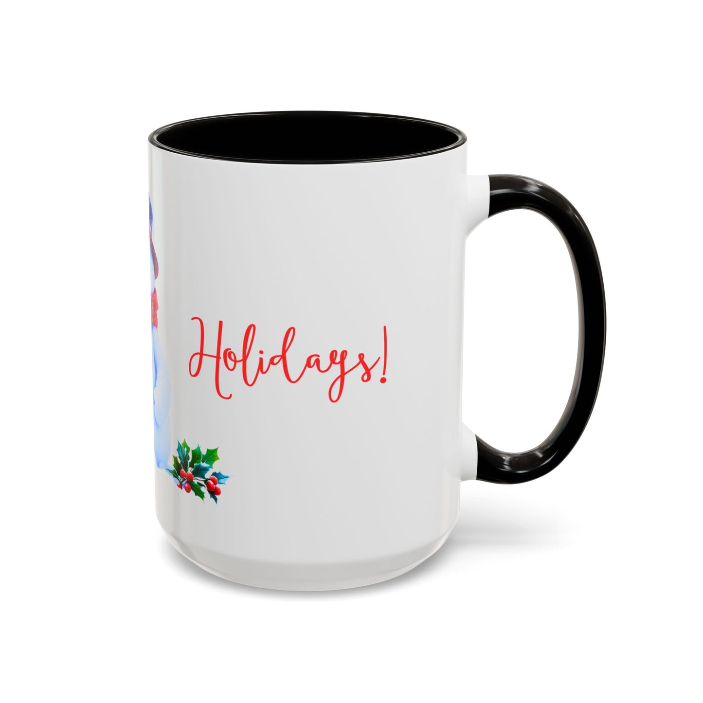 Merry Holidays Snowman Mug (v2)