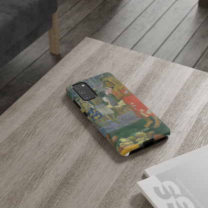 Tough Phone Case for iPhone, Samsung and Google Pixel - Gauguin, Ia Orana Maria (Hail Mary) (1891)