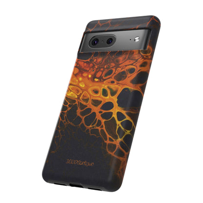 Tough Phone Case for iPhone, Samsung and Google Pixel - DABPdesigns Acrylic Abstract Design (v2)
