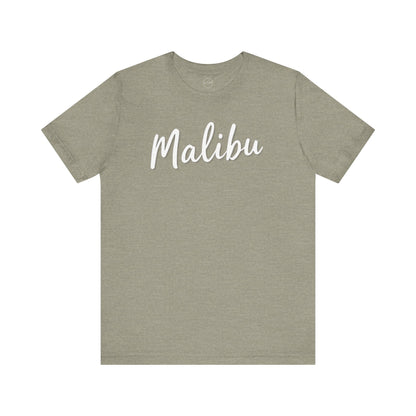Bella+Canvas · 3001 Unisex Jersey Short Sleeve Tee - Malibu Coastal Vibes (v1)