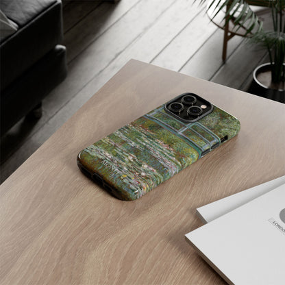 Tough Phone Case for iPhone, Samsung and Google Pixel - Monet, The Water Lily Pond (1899)