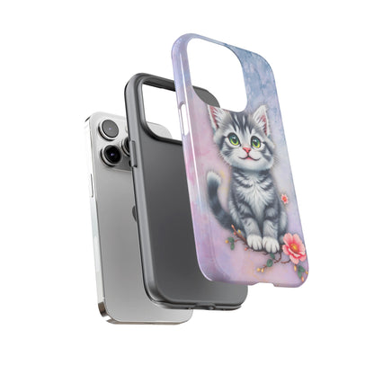 Tough Phone Case for iPhone, Samsung and Google Pixel - Dem Putty Tat Series (v1)