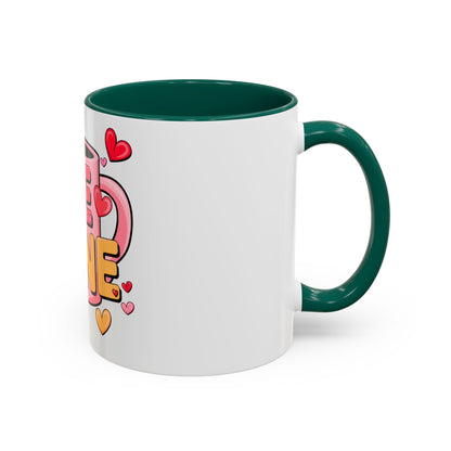 Be Mine Valentine's Day Coffee Mug – Cute Heart Mug for Love & Romance (11oz)