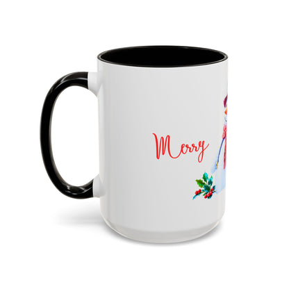 Merry Holidays Snowman Mug (v2)