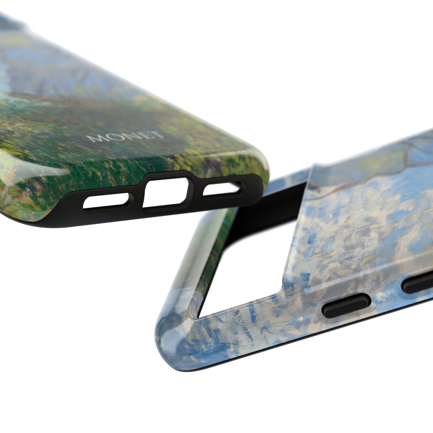 Tough Phone Case for iPhone, Samsung and Google Pixel - Monet, Woman with a Parasol - Madame Monet and Her Son (1875)