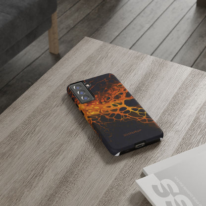 Tough Phone Case for iPhone, Samsung and Google Pixel - DABPdesigns Acrylic Abstract Design (v2)
