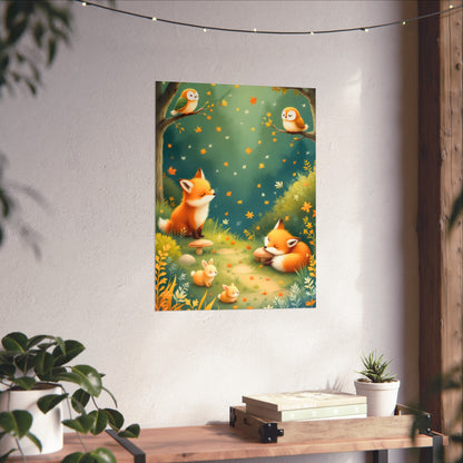 Autumn Forest Friends - Cozy Woodland Animals