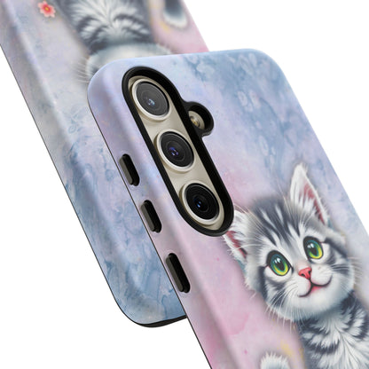Tough Phone Case for iPhone, Samsung and Google Pixel - Dem Putty Tat Series (v1)