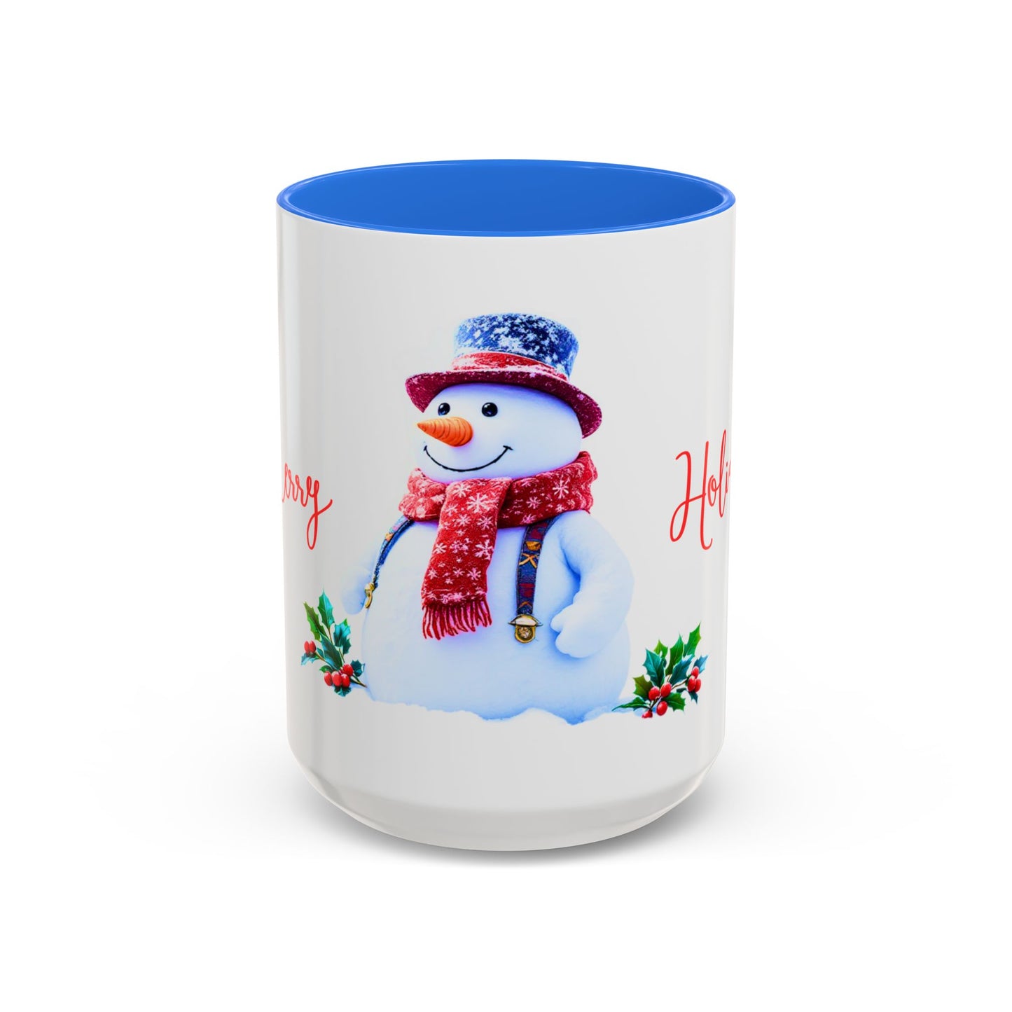 Merry Holidays Snowman Mug (v2)