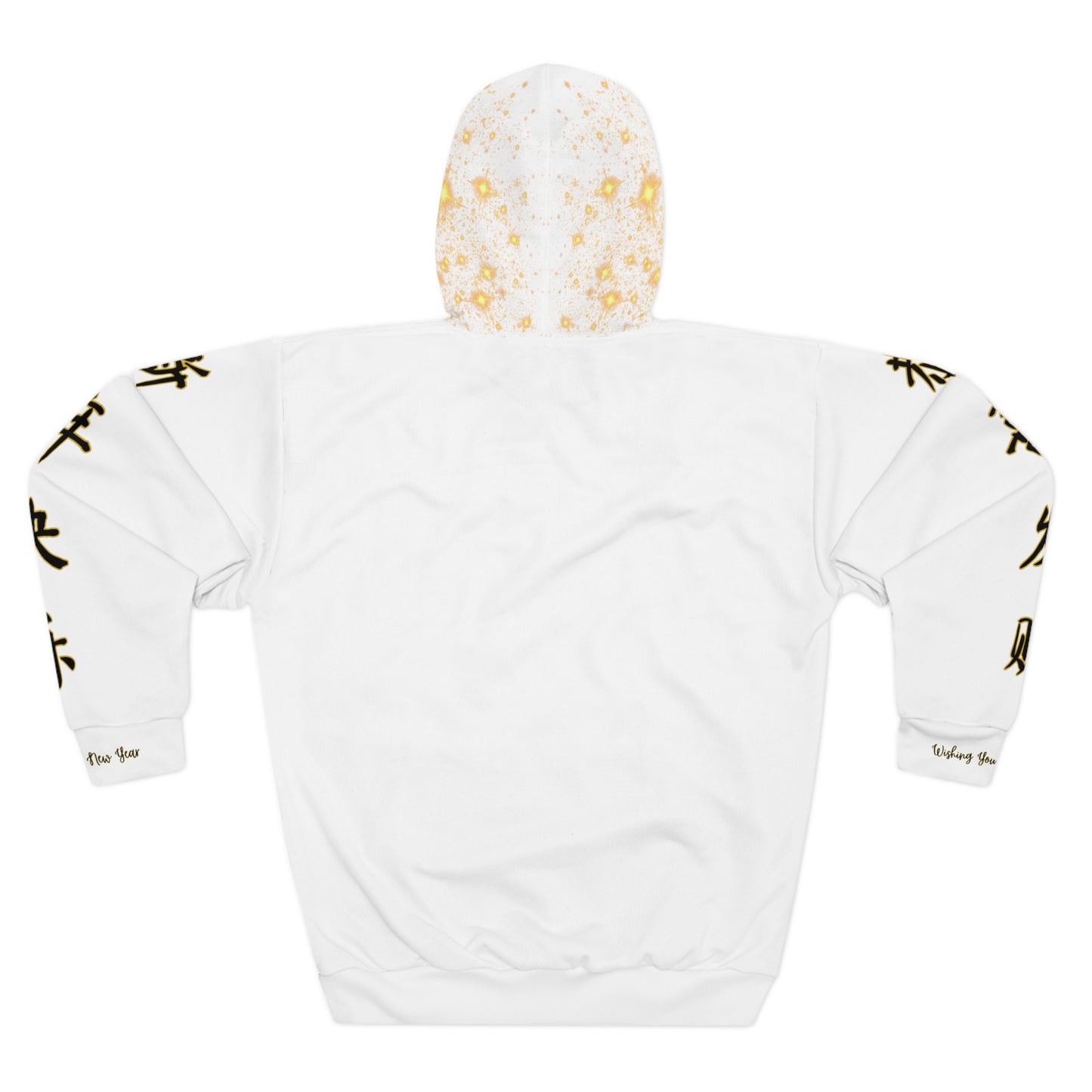2025 Year of the Snake – Chinese New Year Unisex Hoodie [White Edition]
