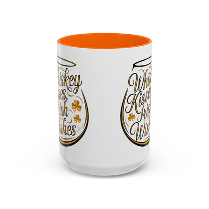 Whiskey Kisses, Irish Wishes – St. Patrick’s Day Mug (11oz, 15oz)