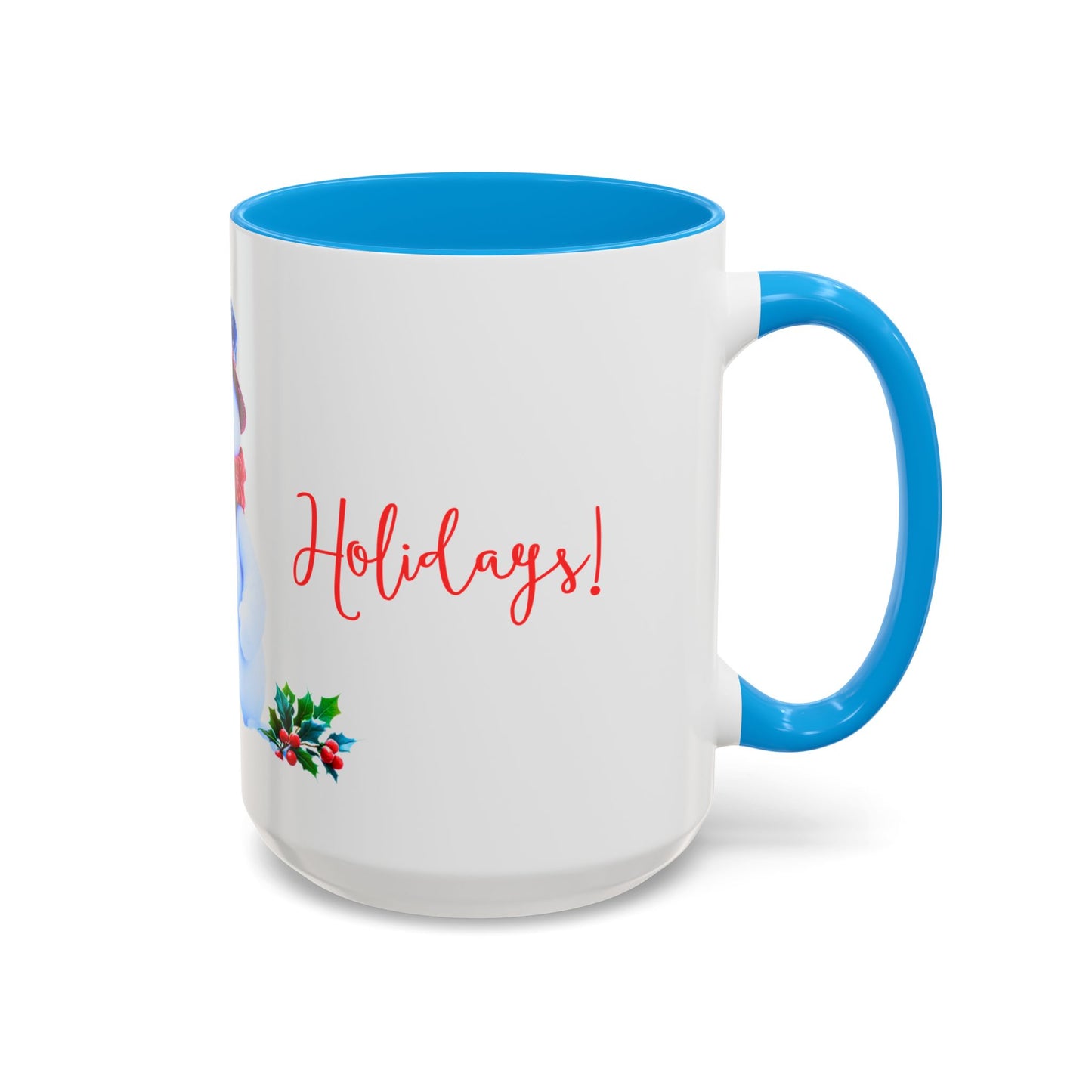 Merry Holidays Snowman Mug (v2)