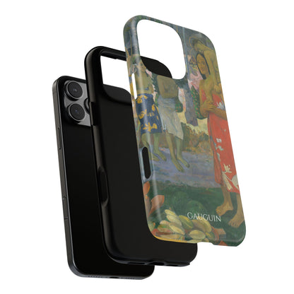 Tough Phone Case for iPhone, Samsung and Google Pixel - Gauguin, Ia Orana Maria (Hail Mary) (1891)