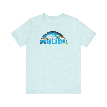 Bella+Canvas · 3001 Unisex Jersey Short Sleeve Tee - Malibu Coastal Vibes (v3)