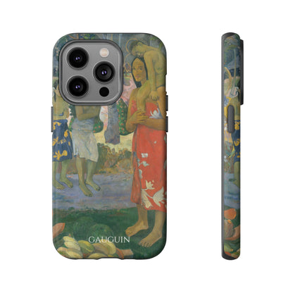 Tough Phone Case for iPhone, Samsung and Google Pixel - Gauguin, Ia Orana Maria (Hail Mary) (1891)