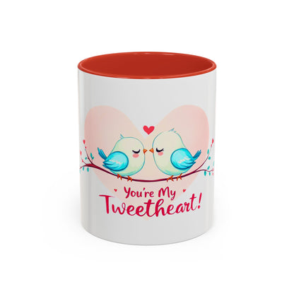 You're My Tweetheart - Love Birds Valentine's Day Mug (11oz, 15oz)