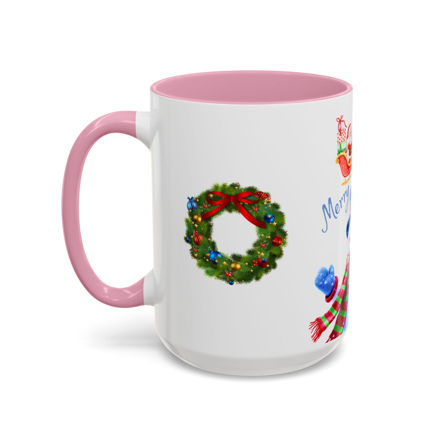 Merry Wishes Snowman Mug