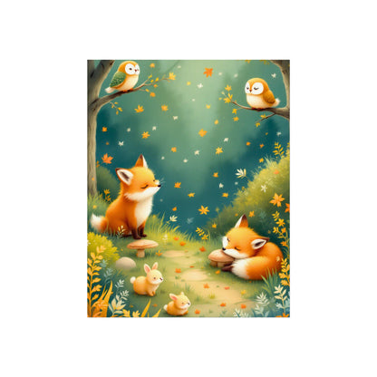 Autumn Forest Friends - Cozy Woodland Animals