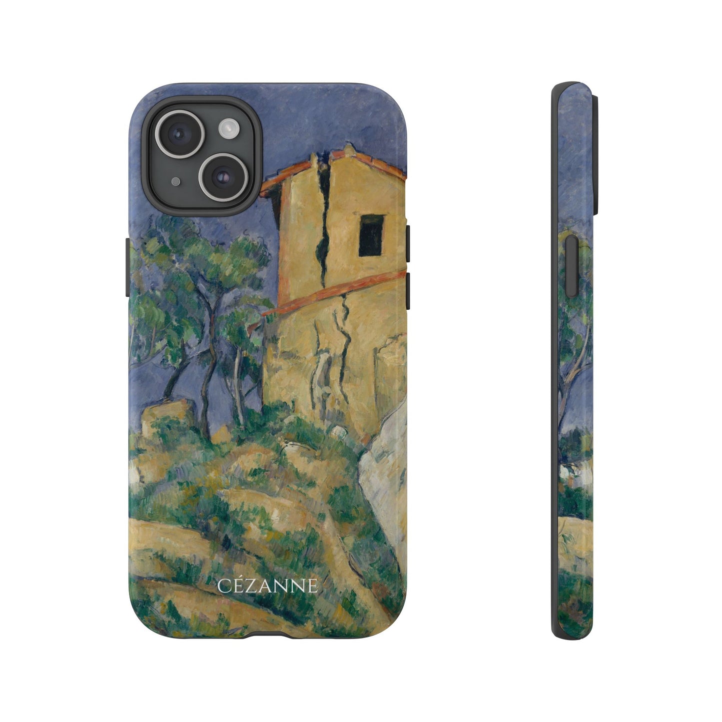 Tough Phone Case for iPhone, Samsung and Google Pixel - Cézanne, House with the Cracked Walls (1892-94)