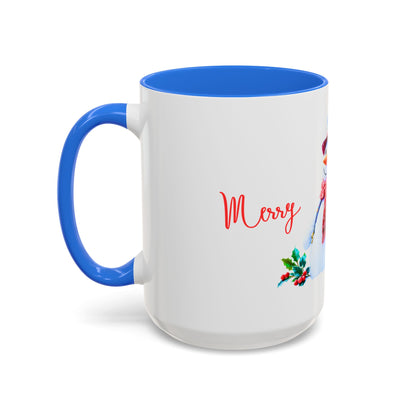 Merry Holidays Snowman Mug (v2)