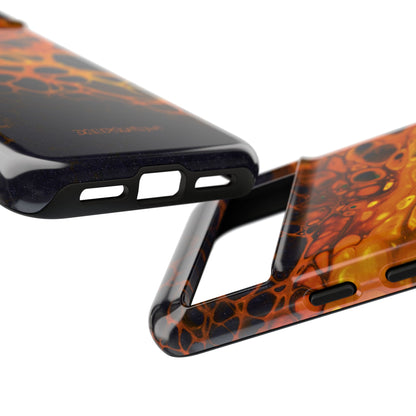 Tough Phone Case for iPhone, Samsung and Google Pixel - DABPdesigns Acrylic Abstract Design (v2)