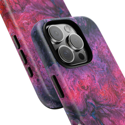 Tough Phone Cases for iPhone, Samsung and Google Pixel - DABPdesigns Acrylic Abstract Design (v1)
