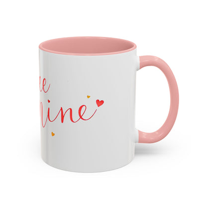 Bee Mine - Floral Accent Ceramic Mug (11oz, 15oz)