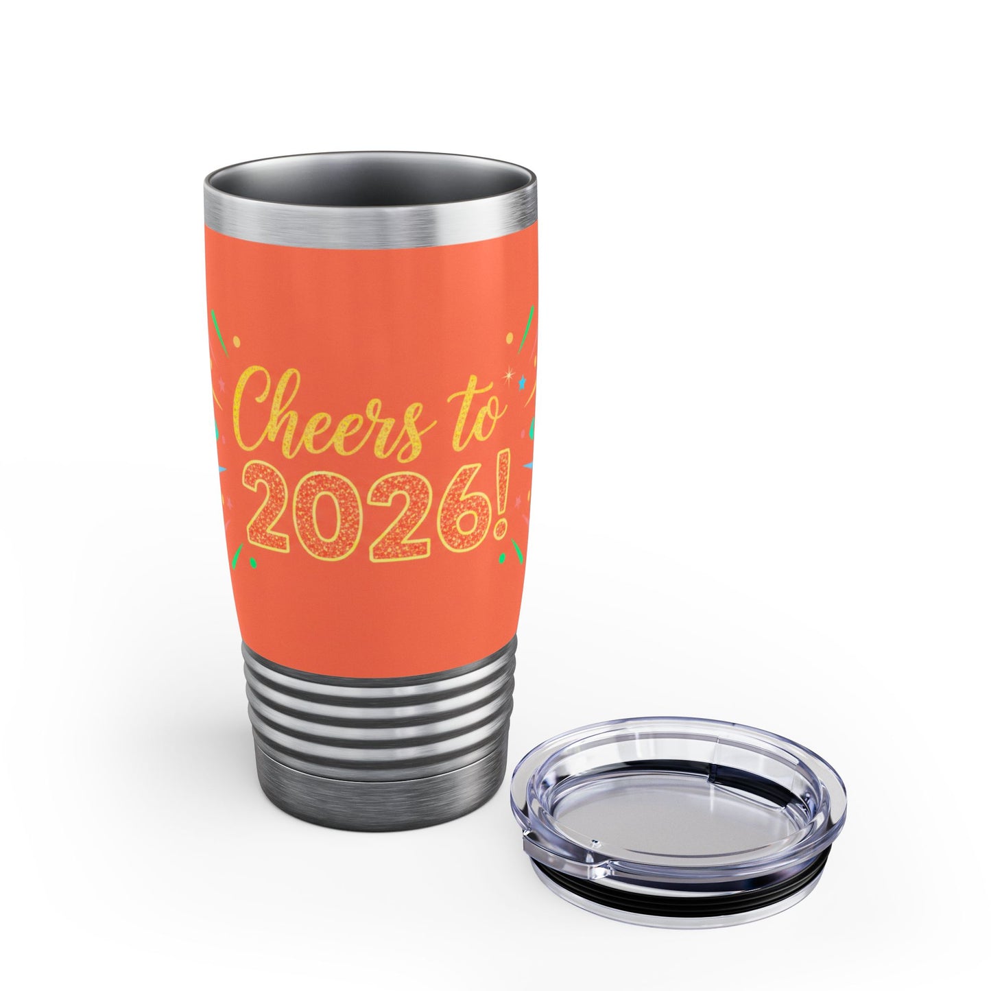 Cheers to 2026! Festive New Year Stainless Steel Tumbler