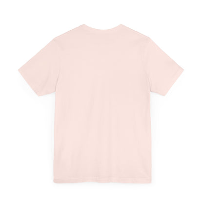 Bella+Canvas · 3001 Unisex Jersey Short Sleeve Tee - Valentine’s Day Bear, Balloon & Roses Design
